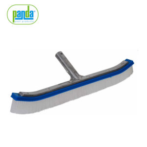 Cepillo curvo 18” con mango en acero inox con cerdas en nylon