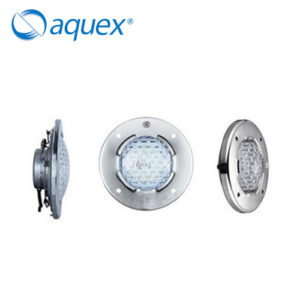 Reflector aquex LED blanco para piscina 24w/12, cable 3.2m